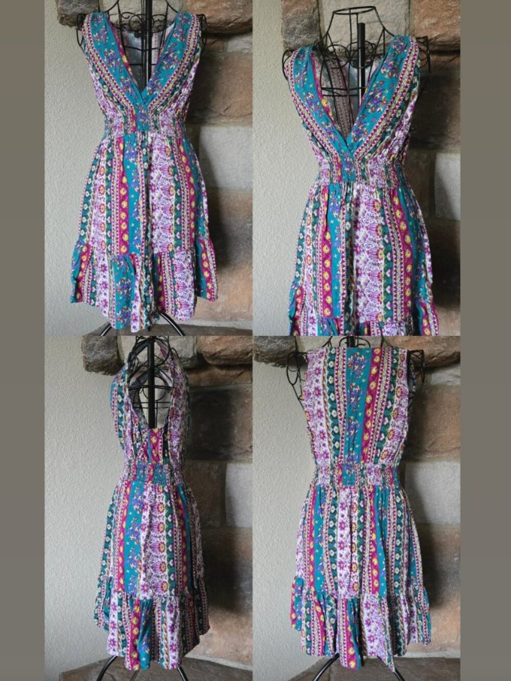Sleeveless Mini Sundress (Bundle of 4) - Picture 2 of 14
